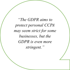 about GDPR